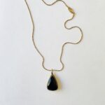 Avensen – Faceted Smoky Quartz Gold Necklace