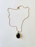 Avensen – Smoky Quartz Master Gold Necklace