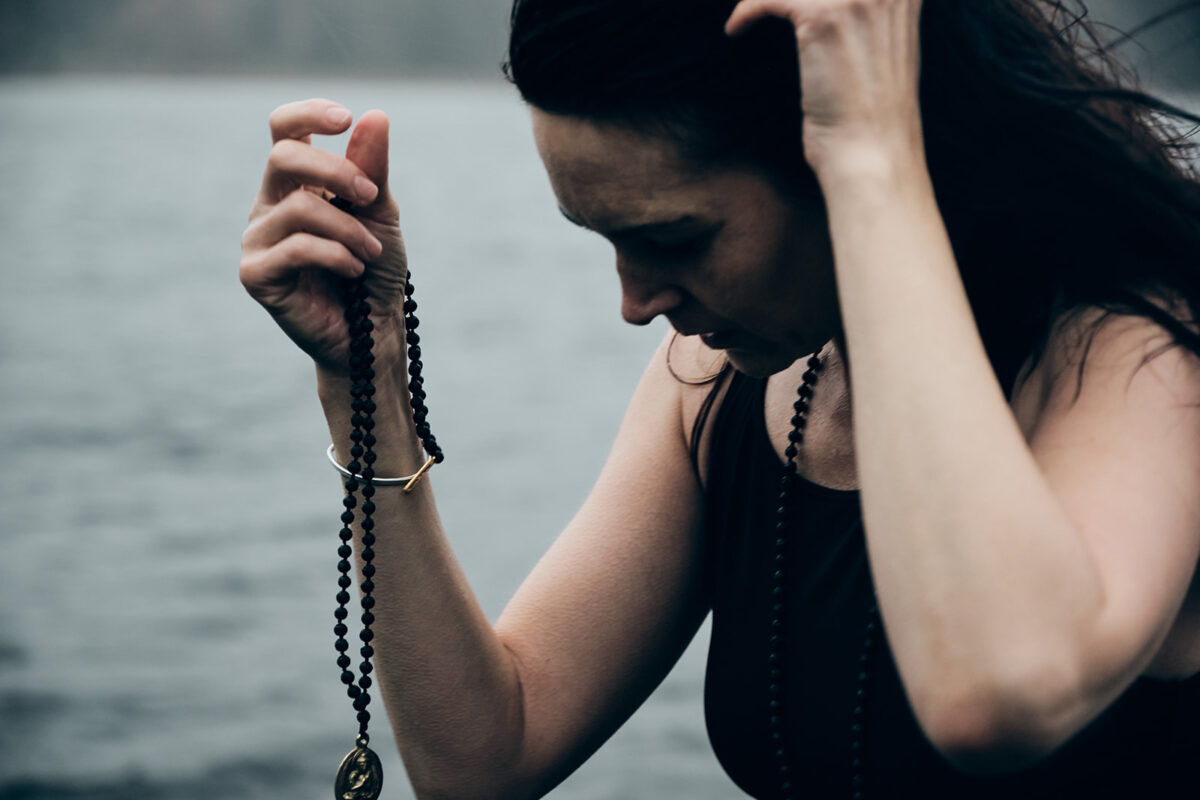 Buddha Mala Necklace – Sat Nām ਸਤਿ ਨਾਮੁ - Image 5