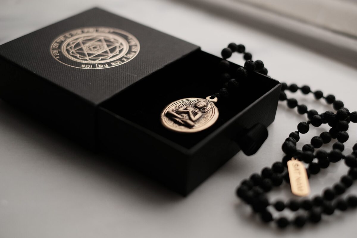 Buddha Mala Necklace – Sat Nām ਸਤਿ ਨਾਮੁ - Image 2