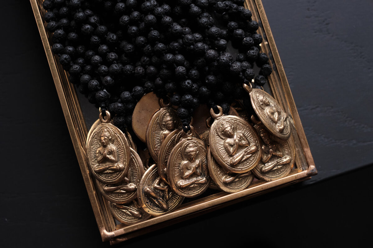 Buddha Mala Necklace – Sat Nām ਸਤਿ ਨਾਮੁ - Image 4